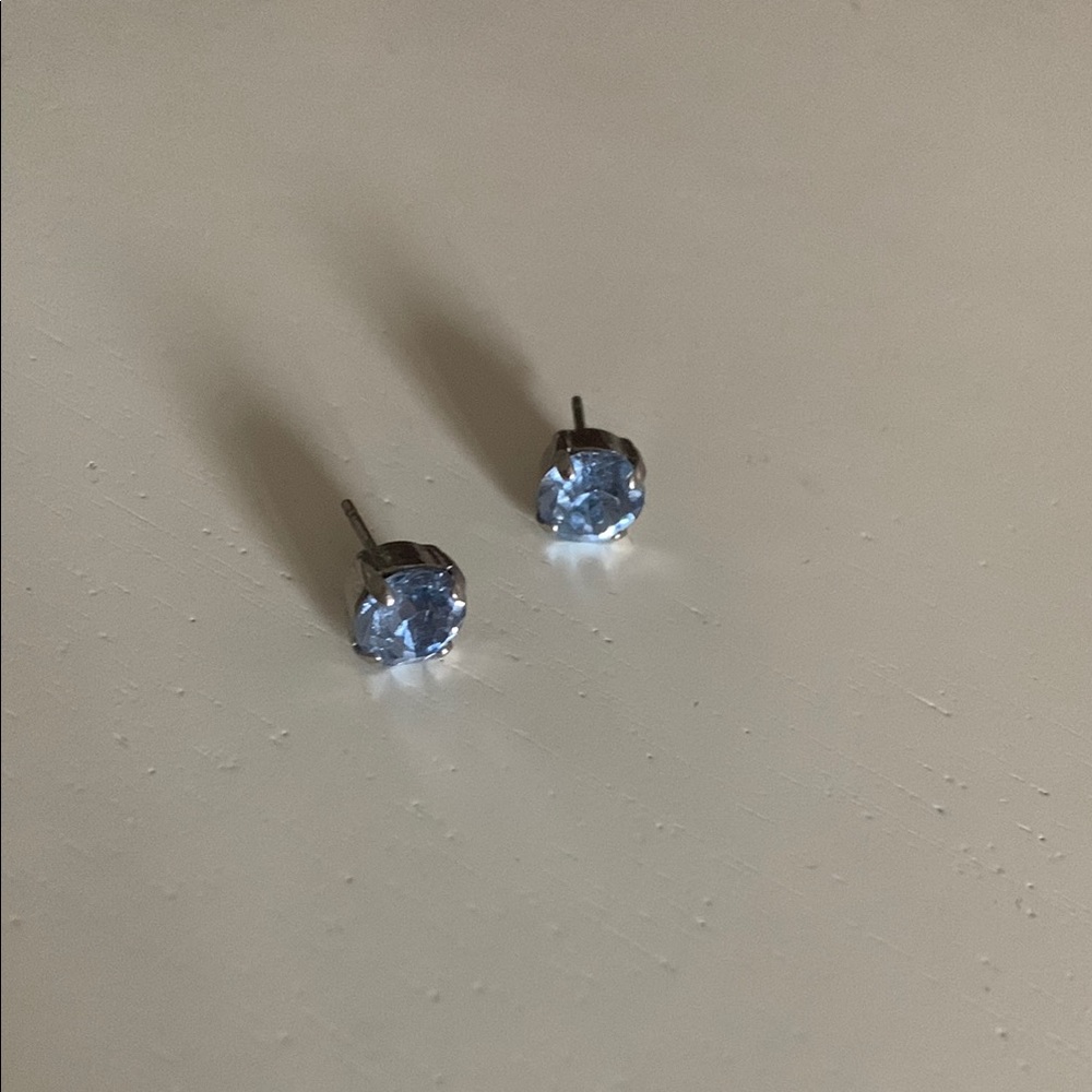 Sabika Elegant Blue Stud Earrings